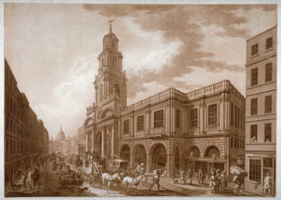 La Borsa Reale, Città di Londra, 1788 da Francesco Bartolozzi