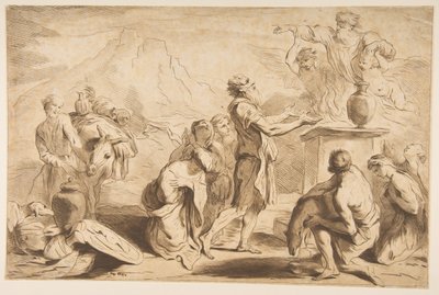 Il sacrificio di Noè, 1765 da Francesco Bartolozzi