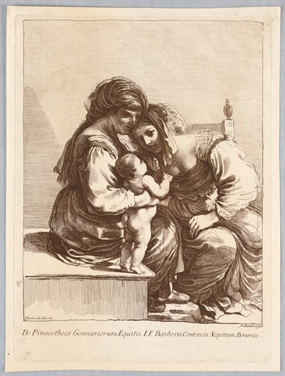 Due donne e un bambino da Francesco Bartolozzi