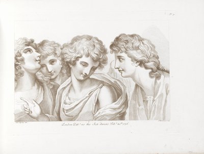 Quattro angeli da Francesco Bartolozzi