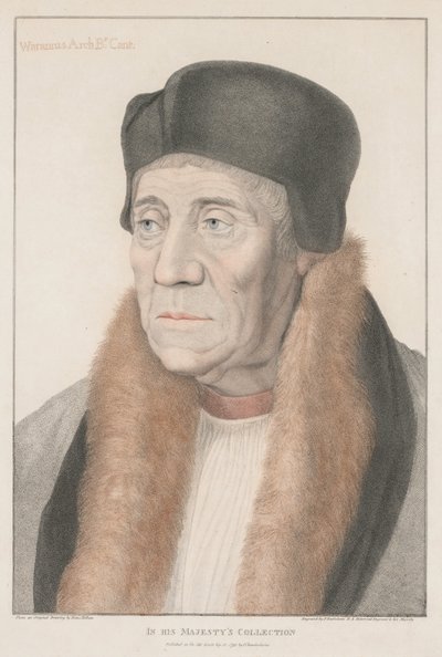 Waramus Arcivescovo di Canterbury, 1795 da Francesco Bartolozzi