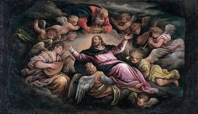 Cristo nella gloria da Francesco Bassano the Younger