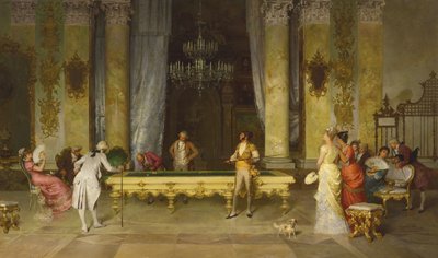Partita di biliardo da Francesco Beda