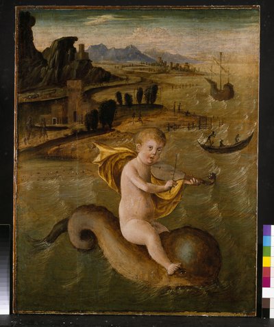 Arione che cavalca un delfino, c.1509-10 da Francesco Bianchi Ferrari
