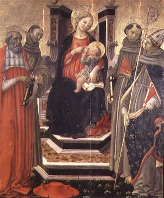Madonna col Bambino e SS. Girolamo, Francesco d