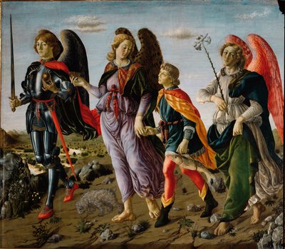 I tre arcangeli e Tobia da Francesco Botticini