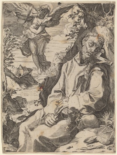San Francesco consolato dall