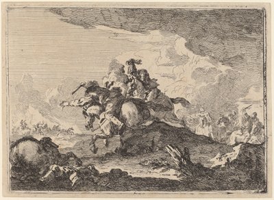 Battaglia di Cavalleria da Francesco Casanova