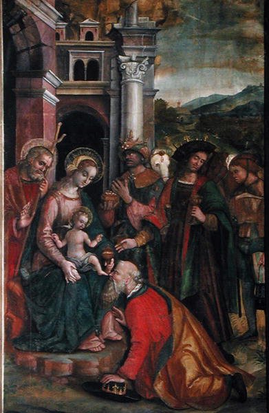 Adorazione dei Magi, 1517 da Francesco Casella