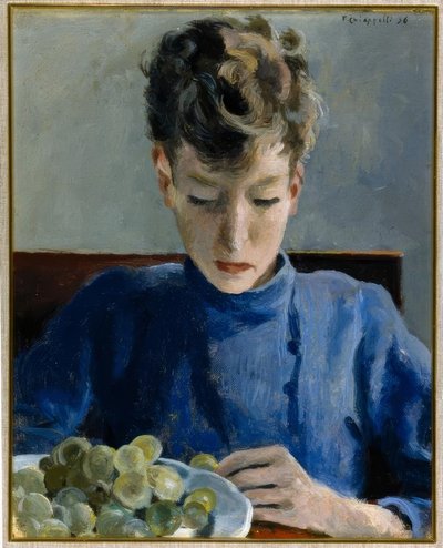 Ritratto del figlio Alberto da Francesco Chiappelli