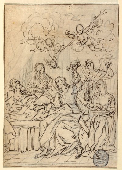 Morte di San Giuseppe da Francesco Coghetti