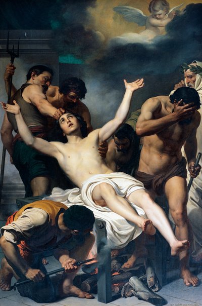 Martirio di San Lorenzo da Francesco Coghetti