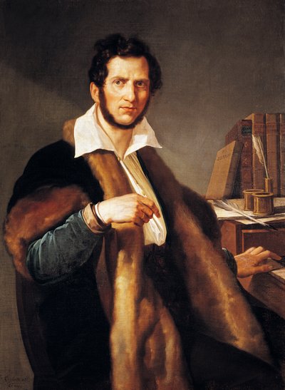Ritratto di Gaetano Donizetti (Bergamo) da Francesco Coghetti