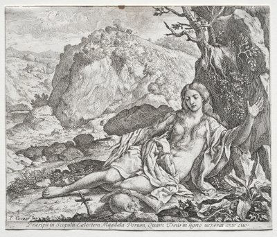 La Maddalena penitente da Francesco Cozza