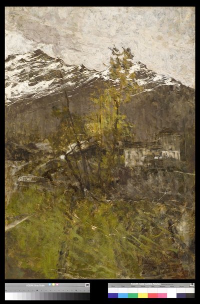 Prima neve o paesaggio, 1889 da Francesco Filippini