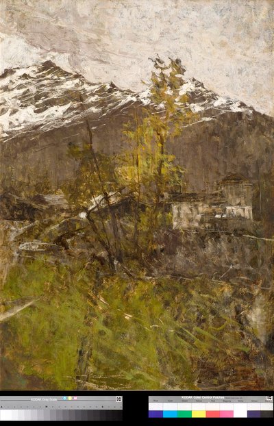 La prima neve (1889) da Francesco Filippini