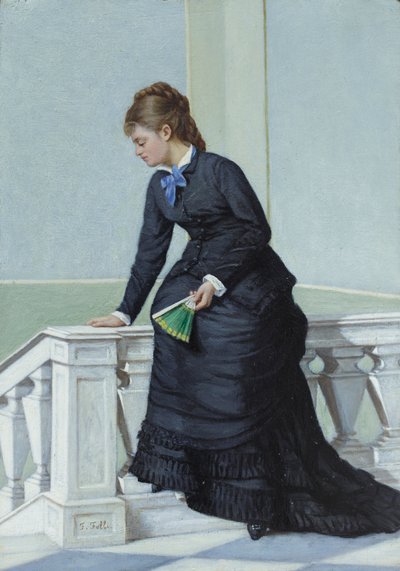 Il geloso, c.1875-78 da Francesco Folli
