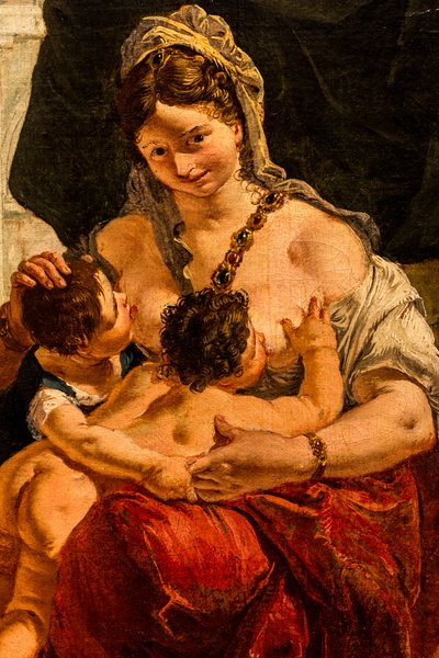 La carità da Francesco Fontebasso