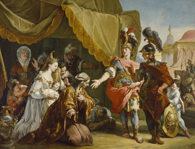 La famiglia di Dario davanti ad Alessandro da Francesco Fontebasso
