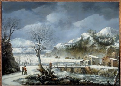 Paesaggio invernale da Francesco Foschi