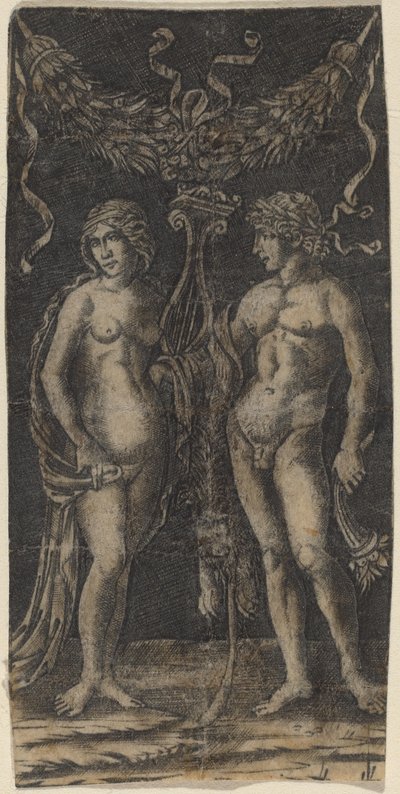 Ercole e Deianira da Francesco Francia or Peregrino da Cesena