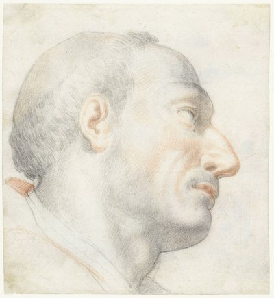 La testa di San Carlo Borromeo da Francesco Furini (attributed to)