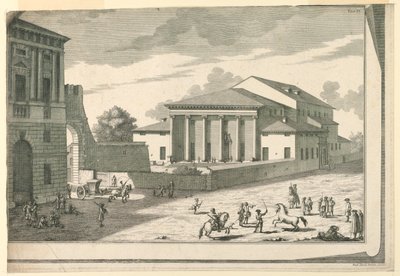 Esterno, Teatro Filarmonico, Verona da Francesco Galli Bibiena