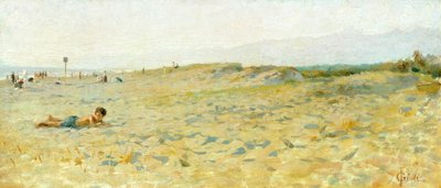 Spiaggia a Cinquale da Francesco Gioli