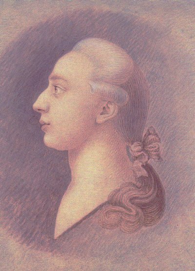 Ritratto di Giacomo Casanova, c. 1750 da Francesco Giuseppe Casanova