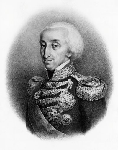 Ritratto di Vittorio Emanuele I di Savoia (1759-1824), Re di Sardegna da Francesco Gonin