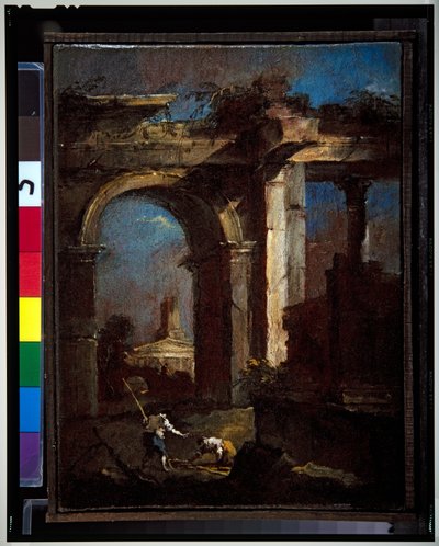 Una Coppia di Capricci da Francesco Guardi