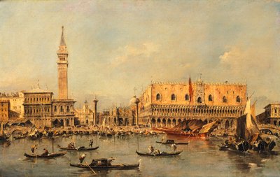 Palazzo Ducale a Venezia da Francesco Guardi