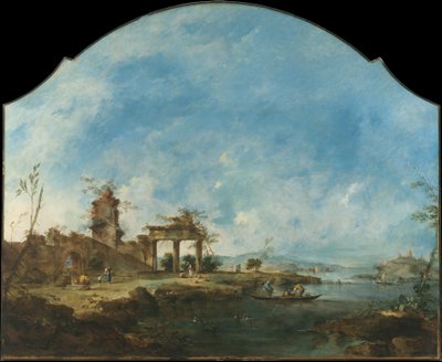 Paesaggio fantastico da Francesco Guardi