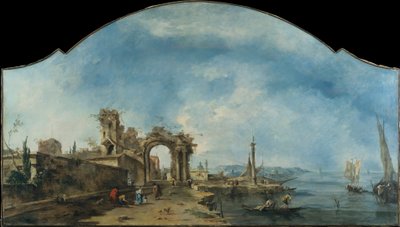 Paesaggio Fantastico, c.1765 da Francesco Guardi