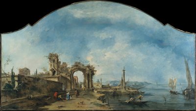 Paesaggio fantastico da Francesco Guardi