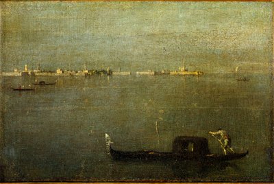 Gondola sulla laguna da Francesco Guardi
