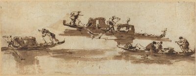 Gondole da Francesco Guardi