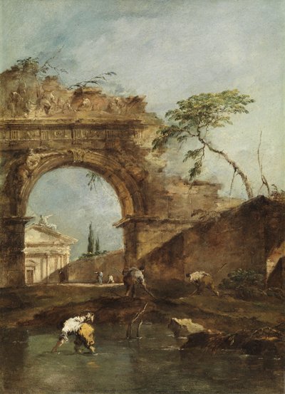 Paesaggio - Capriccio da Francesco Guardi