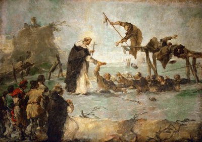 Miracolo di un santo domenicano da Francesco Guardi
