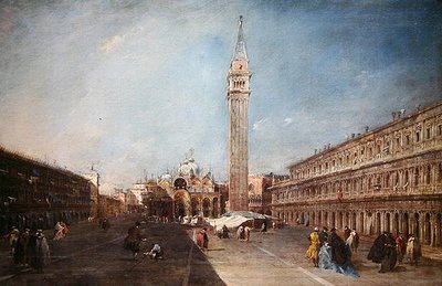 Piazza San Marco da Francesco Guardi