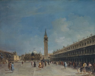 Piazza San Marco da Francesco Guardi