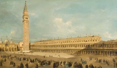 Piazza San Marco a Venezia da Francesco Guardi