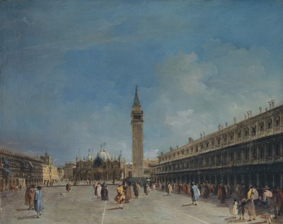 Piazza San Marco da Francesco Guardi