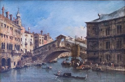 Ponte di Rialto da Francesco Guardi