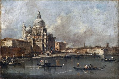 Santa Maria della Salute, Venezia, c.1780 da Francesco Guardi