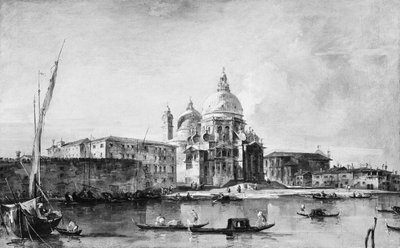 Santa Maria della Salute da Francesco Guardi