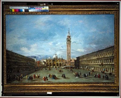 Piazza San Marco, Venezia da Francesco Guardi