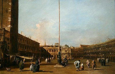 La Piazza San Marco, Venezia da Francesco Guardi