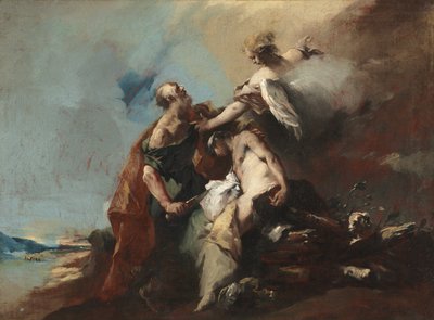 Il Sacrificio di Isacco, Tobia e l