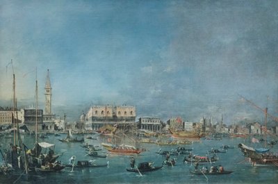 La partenza del Bucintoro, c.1765-80 da Francesco Guardi